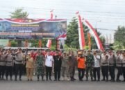 Upacara Gelar Pasukan Operasi Lilin Candi Tahun 2024 Polres Blora.