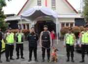 Berikan Rasa Aman Polres Demak Lakukan Sterilisasi Gereja