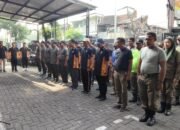 Sinergitas Tiga Pilar di Asemrowo, TNI-Polri dan Satpol PP Gelar Olahraga Bersama