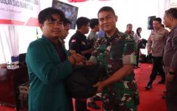 Menyambut Bulan Suci Ramadhan 1446 H, Polres Binjai Bagikan Sembako terhadap BEM dan Masyarakat