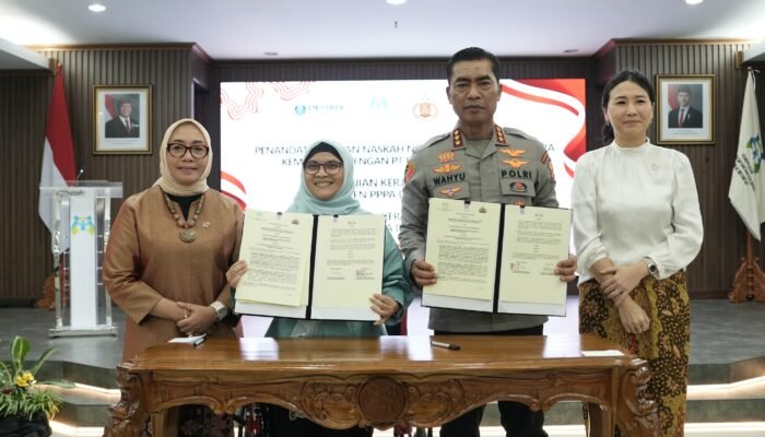 Polri-Kementerian PPPA Teken MoU Percepatan Penanganan Kasus Kekerasan Perempuan dan Anak