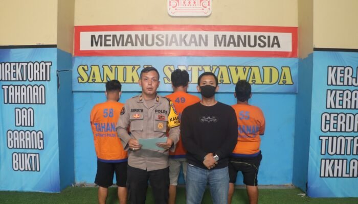 Polres Pelabuhan Tanjungperak Berhasil Amankan Terduga Pelaku Penusukan Warga Gresik di Surabaya