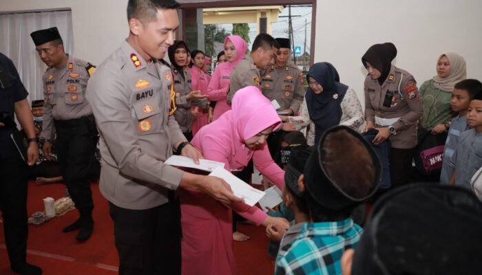 Ramadhan Berkah, Polres Jember Gelar Buka Puasa Bersama Anak Yatim