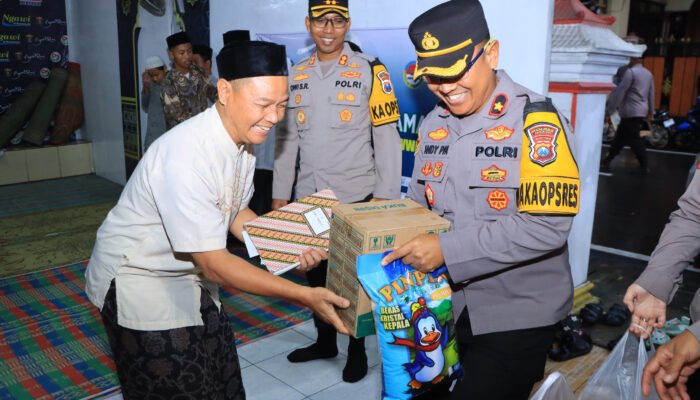 Safari Ramadhan, Polres Ngawi Beri Bantuan ke Panti Asuhan Al Munawaroh