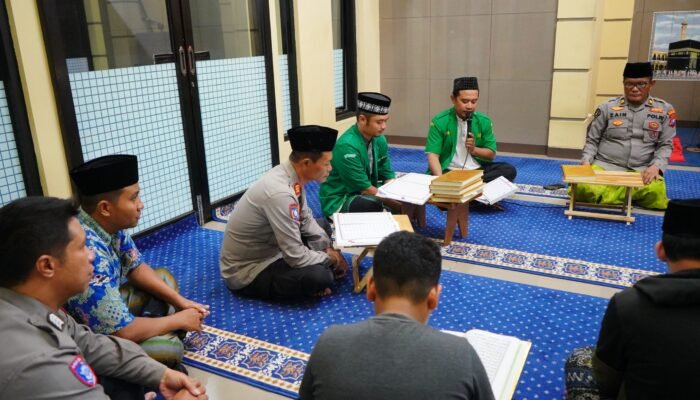 Gandeng GP Ansor, Polres Probolinggo Kota Gelar Tadarus Rutin Sepanjang Bulan Ramadhan