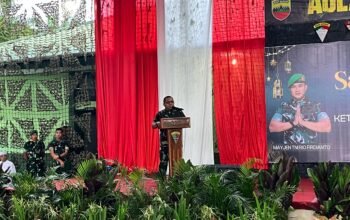 Pejabat Kodam I/BB Gelar Safari Ramadhan di Mako Yonif 121/MK