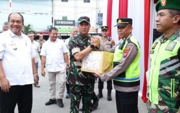 Dandim 0208/AS Bersama Forkopimda Asahan Tinjau Pos Pam Idul Fitri 2025 di Kisaran