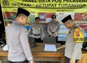 Kapolres Sumba Barat Memantau Langsung Situasi Kamtibmas di Pos Pam dan Pos Yan Jelang Hari Raya Lebaran