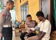 Satgas Keladi Sagu Polres Jayapura Gelar Pemeriksaan Tensi Kesehatan bagi Warga Asrama Membramo Sentani