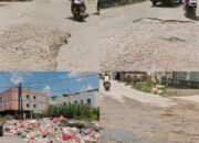 Jalan rusak, Sampah Berserakan!! Warga : Pemko Pekanbaru tidak lihat atau tidak peduli