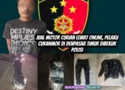 Jual Motor Curian Lewat Online, Pelaku Curanmor di Denpasar Timur Dibekuk Polisi