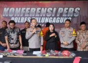Polres Tulungagung Tetapkan 7 Tersangka Kasus Balon Udara Berpetasan 105 buah