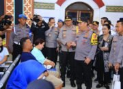 Kapolri Cek Langsung Pelayanan Arus Balik di Stasiun Tawang, Dorong Pemudik Gunakan Kereta Api