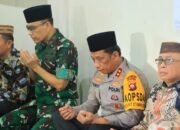 Kapolda Gorontalo Hadiri Doa Syukuran Lebaran Ketupat dan Halal Bihalal di Masjid Al-Magfirah Reksonegoro