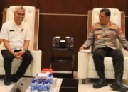Kapolda Gorontalo Terima Audiensi dari Kanwil BPN Provinsi Gorontalo