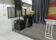 Brimob Sulteng Sterilkan Sejumlah Gereja di Palu dan Morowali Saat Paskah