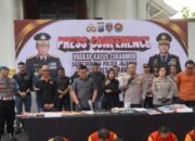 Dua Bulan Polrestabes Surabaya Berhasil Ungkap 54 Kasus Curanmor, 41 Pelaku dan 6 Penadah Diamankan