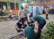 Meningkatnya Wabah DBD, Polsek Lumbang Bergerak Cepat Fogging Desa Cukurguling
