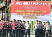 Kesiapsiagaan Pengamanan Lebaran Ketupat 2025, Polda Gorontalo Bersama Forkopimda Gelar Apel Gabungan