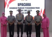 Upacara Kenaikan Pangkat, Kapolres Demak : Ini Adalah Penghargaan Bagi Personel Berdedikasi Tinggi