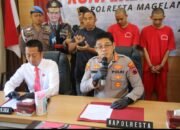 Polresta Magelang Tangkap Dua Kurir Narkotika, Barang Bukti 116 Gram Sabu Disita