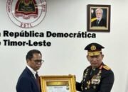 Kapolri dan Empat Pati Polri Terima Penghargaan Tertinggi dari Pemerintah Timor Leste