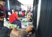 Tak Ada Aksi di Jalan Pekerja bersama Polisi dan Apindo Gelar Donor Darah Peringati May Day di Ponorogo