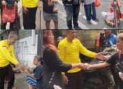 Agar Organisasi ini Dapat Keberkahan, FRN DKI Bagi 100 Nasi Bungkus di daerah membutuhkan uluran tangan