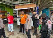 Satgas Samapta Sisir Pasar Dargo dan Karimata, Cegah Premanisme Berkedok Ormas