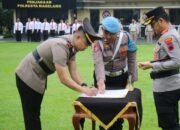 Upacara Serijab Kapolsek Mungkid, Ini Amanat Kapolresta Magelang