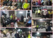 Boja Kondusif: Kapolsek Boja Pimpin Patroli Anti-Premanisme Amankan Wayang Kulit hingga Larut Malam