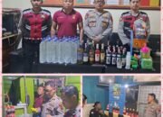 Gencar Berantas Miras dan ‘Es Moni’, Polres Demak Amankan Puluhan Botol  Miras