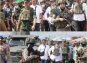 Dalam Kunjungan Kedua Menteri Ke Nduga, Polwan Ops Damai Cartenz Dilibatkan dalam Pengamanan