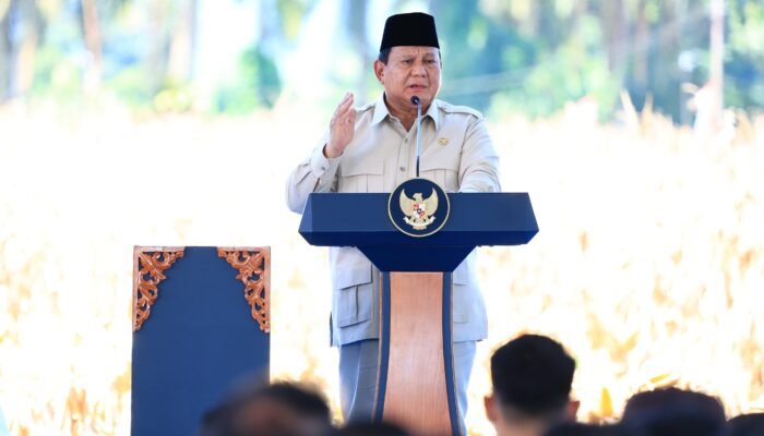 Presiden Prabowo Sebut Nama Kapolri dan Menteri Pertanian Berhasil, Disambut Tepuk Tangan