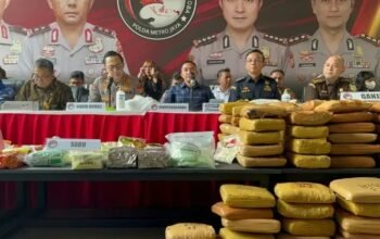 Polda Metro Jaya Tangkap 1.672 Tersangka Narkoba Dalam Dua Bulan Terkahir