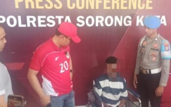 Kurang dari 24 Jam Polresta Sorong Kota berhasil Amankan Pelaku Kasus Penganiayaan dan Percobaan Pemerkosaan