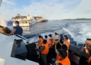 Sebanyak 280 Penumpang, Kapolda Sulut Pimpin Evakuasi Korban Kebakaran KM Barcelona V