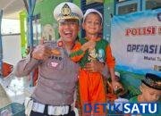 Ops Patuh Candi 2025: Polres Batang Ajarkan Tertib Lalu Lintas ke Anak-anak TK