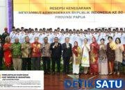 Resepsi Kenegaraan HUT ke-80 RI di Papua, Momentum Perkuat Persatuan