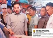 Kapolda Kalbar Dampingi Wapres RI Gibran Rakabuming Raka Tinjau Pasar Plamboyan Kota Pontianak