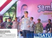 Kapolda Sulsel Buka Jambore dan Kemah Bhakti KBP3 Sulsel di Kabupaten Sidrap