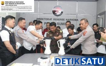 Polda Sumsel Musnahkan Barang Bukti Narkoba Senilai 653 Gram, Selamatkan 6.784 Jiwa Anak Bangsa