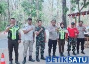 Pastikan Keamanan Wisatawan, Polsek Todanan Laksanakan Pam di Goa Terawang