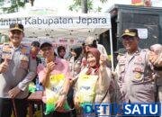 Redam Lonjakan Harga Beras, Polres Jepara Gelar Gerakan Pangan Murah