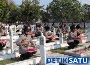 Polwan Polres Kebumen Gelar Ziarah Makam Pahlawan dalam Rangka Hari Jadi Polwan ke-77