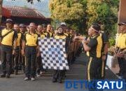 Kapolres Wonogiri Pimpin Olahraga Bersama Semarakkan HUT RI ke-80 di Polres Wonogiri
