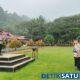 Meskipun Diguyur Hujan, Polres Raja Ampat Tetap Khidmat Gelar Sertijab Wakapolres