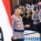 Wadankorbrimob Polri Hadiri Upacara Laporan Kenaikan Pangkat PATI di Mabes Polri