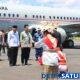 Kapolda Maluku Utara Sambut Wapres RI Gibran di Bandara Pitu