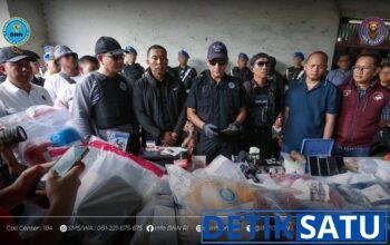 BNN RI Operasi Gabungan Di Berlan Jakarta Timur: Amankan 24 Orang, Salah Satunya Seorang Bandar